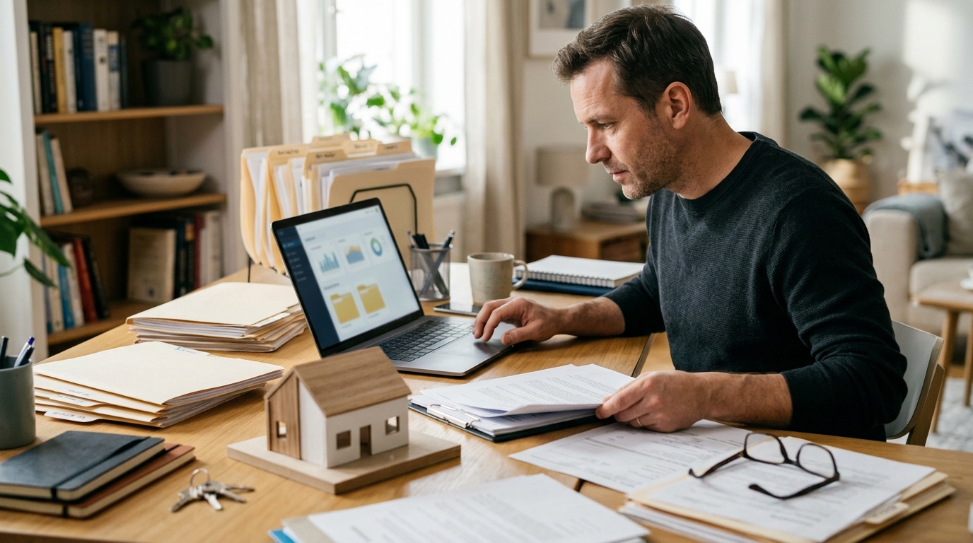 Homeowner monitoring property records to identify suspicious deed filings